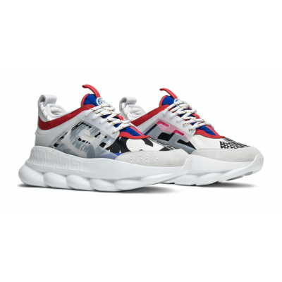 Кроссовки Versace Chain Reaction 2 Chainz Multicolor/White Кроссовки Versace Chain Reaction 2 Chainz Multicolor/White