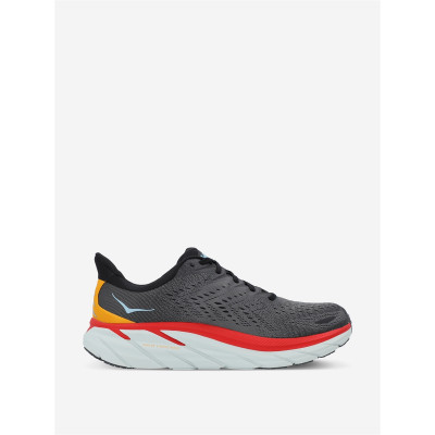 Кроссовки Hoka Clifton 8 Grey/Red Кроссовки Hoka Clifton 8 Grey/Red