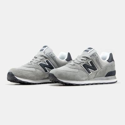 Кроссовки New Balance 574 Grey/Dark Blue Кроссовки New Balance 574 Grey/Dark Blue