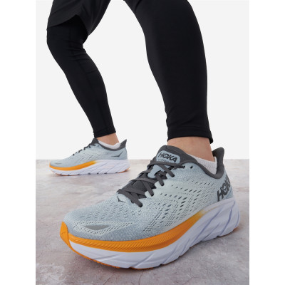 Кроссовки Hoka Clifton 8 Light Blue/Yellow Кроссовки Hoka Clifton 8 Light Blue/Yellow