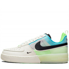 Кроссовки Nike Air Force 1 React White/Green/Blue