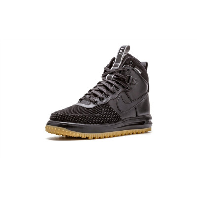 Кроссовки Nike Lunar Force 1 Black с мехом Кроссовки Nike Lunar Force 1 Black с мехом