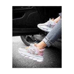 Кроссовки Versace Chain Reaction 2 Chainz White/Pink