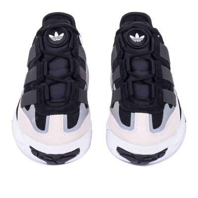 Кроссовки Adidas Niteball Black/White с мехом Кроссовки Adidas Niteball Black/White с мехом