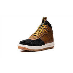 Кроссовки Nike Lunar Force 1 Duckboot Brown с мехом