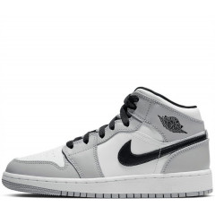 Кроссовки Nike Air Jordan 1 Retro Grey с мехом