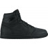 Кроссовки Nike Air Jordan 1 Retro All Black с мехом Кроссовки Nike Air Jordan 1 Retro All Black с мехом