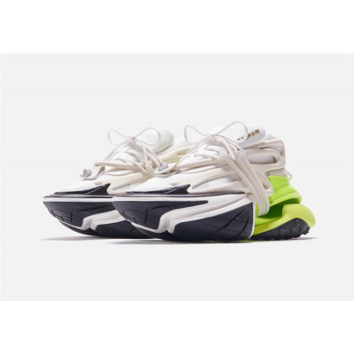 Кроссовки Balmain White/Green Кроссовки Balmain White/Green