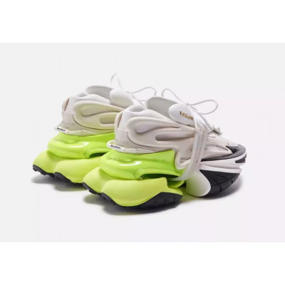 Кроссовки Balmain White/Green Кроссовки Balmain White/Green