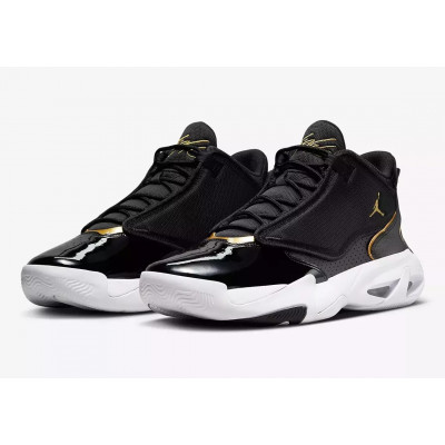 Кроссовки Nike Air Jordan Max Aura 4 Black\White\Gold Кроссовки Nike Air Jordan Max Aura 4 Black\White\Gold