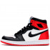 Кроссовки Nike Air Jordan 1 Retro "Black Toe" Black/White/Red с мехом Кроссовки Nike Air Jordan 1 Retro "Black Toe" Black/White/Red с мехом