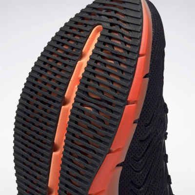 Кроссовки Reebok Zig Kinetica Black Orange Кроссовки Reebok Zig Kinetica Black Orange