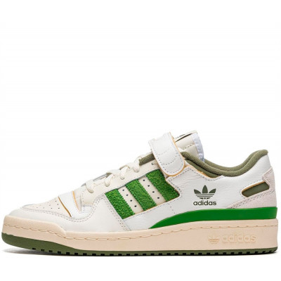 Кроссовки Adidas Forum 84 Low White/Green Кроссовки Adidas Forum 84 Low White/Green
