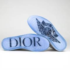 Кроссовки Nike Air Jordan 1 Retro Dior с мехом