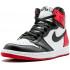Кроссовки Nike Air Jordan 1 Retro "Black Toe" Black/White/Red с мехом Кроссовки Nike Air Jordan 1 Retro "Black Toe" Black/White/Red с мехом