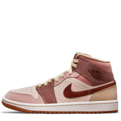Кроссовки Nike Air Jordan 1 Mid SE "Dark Pony Smoky Mauve" Кроссовки Nike Air Jordan 1 Mid SE "Dark Pony Smoky Mauve"