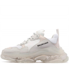 Кроссовки Balenciaga Triple S Clear Sole White