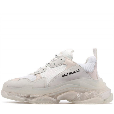 Кроссовки Balenciaga Triple S Clear Sole White Кроссовки Balenciaga Triple S Clear Sole White
