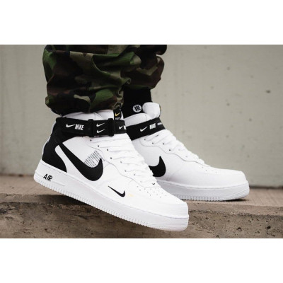 Кроссовки Nike Air Force 1 Mid '07 LV8 White Кроссовки Nike Air Force 1 Mid '07 LV8 White