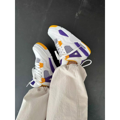 Кроссовки Nike Air Jordan 4 "Lakers" Кроссовки Nike Air Jordan 4 "Lakers"