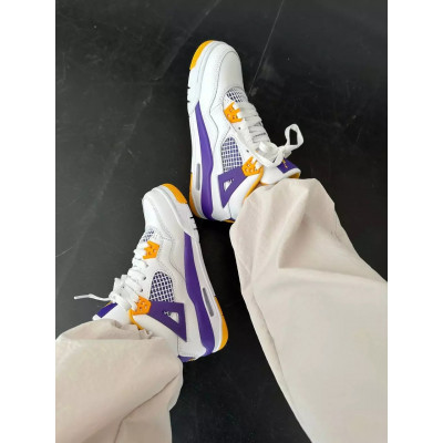 Кроссовки Nike Air Jordan 4 "Lakers" Кроссовки Nike Air Jordan 4 "Lakers"