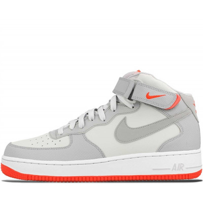 Кроссовки Nike Air Force 1 Mid '07 LV8 Grey\Red Кроссовки Nike Air Force 1 Mid '07 LV8 Grey\Red