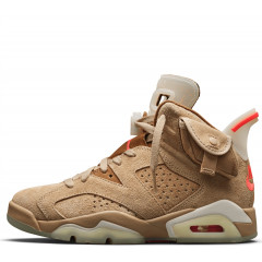 Кроссовки Nike Air Jordan 6 "Travis Scott - British Khaki"