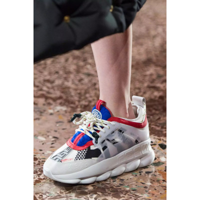 Кроссовки Versace Chain Reaction 2 Chainz Multicolor/White Кроссовки Versace Chain Reaction 2 Chainz Multicolor/White