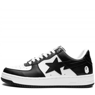 Кроссовки Bape Sta Black/White Кроссовки Bape Sta Black/White