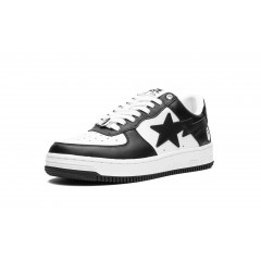 Кроссовки Bape Sta Black/White