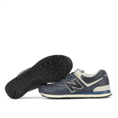 Кроссовки New Balance 574 Leather Blue