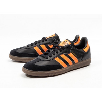 Кроссовки Adidas Samba Black/Orange Кроссовки Adidas Samba Black/Orange