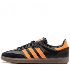 Кроссовки Adidas Samba Black/Orange