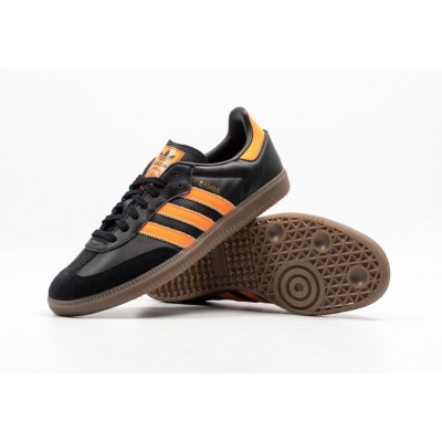 Кроссовки Adidas Samba Black/Orange Кроссовки Adidas Samba Black/Orange