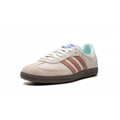 Кроссовки Adidas Samba Crystal White/Clay Кроссовки Adidas Samba Crystal White/Clay