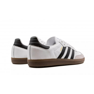 Кроссовки Adidas Samba White/Black Кроссовки Adidas Samba White/Black
