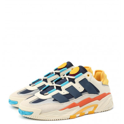 Кроссовки Adidas Niteball Cream White Collegiate Navy Кроссовки Adidas Niteball Cream White Collegiate Navy