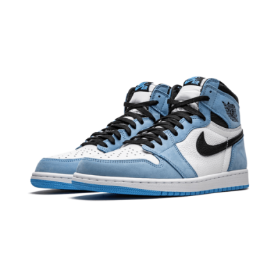 Кроссовки Nike Air Jordan 1 Retro UNIVERSITY BLUE с мехом Кроссовки Nike Air Jordan 1 Retro UNIVERSITY BLUE с мехом