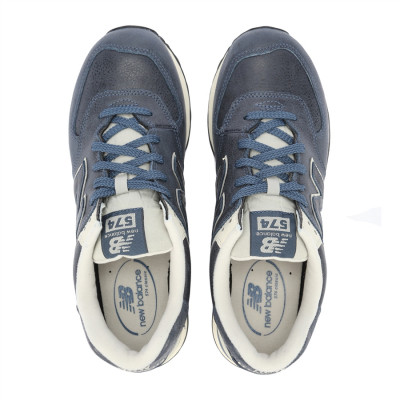 Кроссовки New Balance 574 Leather Blue Кроссовки New Balance 574 Leather Blue