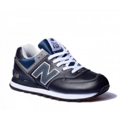 Кроссовки New Balance 574 Leather Blue