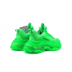 Кроссовки Balenciaga Triple S Clear Sole Green