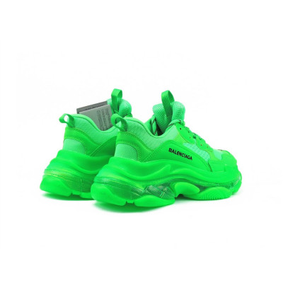 Кроссовки Balenciaga Triple S Clear Sole Green Кроссовки Balenciaga Triple S Clear Sole Green