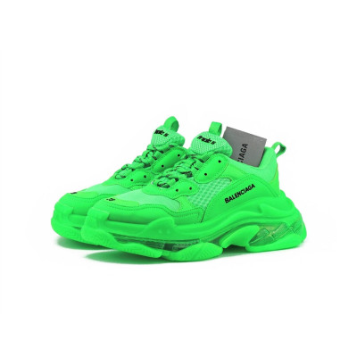 Кроссовки Balenciaga Triple S Clear Sole Green Кроссовки Balenciaga Triple S Clear Sole Green