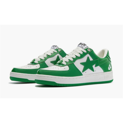 Кроссовки Bape Sta Green/White Кроссовки Bape Sta Green/White