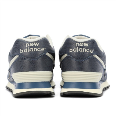 Кроссовки New Balance 574 Leather Blue Кроссовки New Balance 574 Leather Blue