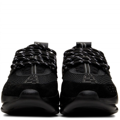 Кроссовки Versace Chain Reaction 2 Chainz All Black Кроссовки Versace Chain Reaction 2 Chainz All Black