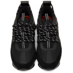 Кроссовки Versace Chain Reaction 2 Chainz All Black