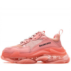 Кроссовки Balenciaga Triple S Clear Sole Pink
