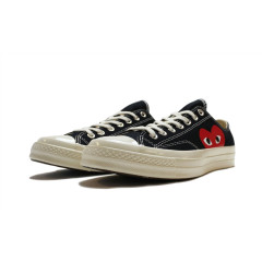 Кеды Converse Chuck 70 Low "Comme Des Garçons PLAY / Half Heart Black"