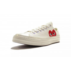 Кеды Converse Chuck 70 Low "Comme Des Garçons PLAY / Half Heart White"